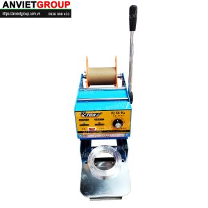 Máy dán ép dập nắp miệng ly cốc Eton D7 12 Máy dán ép dập đậy đóng nắp miệng ly cốc hộp Eton D7 An Việt (ET-D7