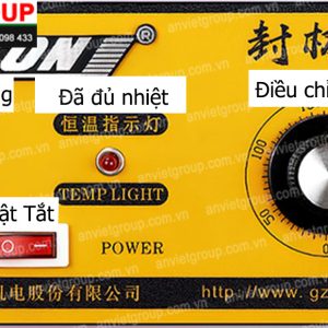 Máy dán ép dập nắp miệng ly cốc Eton D7 7 Máy dán ép dập đậy đóng nắp miệng ly cốc hộp Eton D7 An Việt (ET-D7