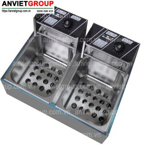 Nồi Bếp Đôi Chiên Nhúng Điện BC2E An Việt 2 Nồi bếp chiên nhúng đôi An Việt