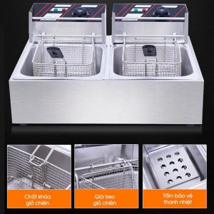 Nồi Bếp Đôi Chiên Nhúng Điện BC2E An Việt 5 Nồi bếp chiên nhúng đôi An Việt