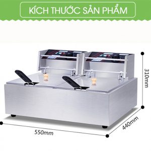 Nồi Bếp Đôi Chiên Nhúng Điện BC2E An Việt 7 Nồi bếp chiên nhúng đôi An Việt