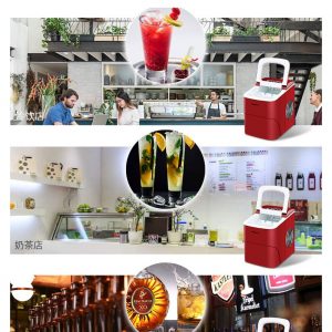 Máy làm đá viên đá bi mini Watoor WZB-16H An Việt