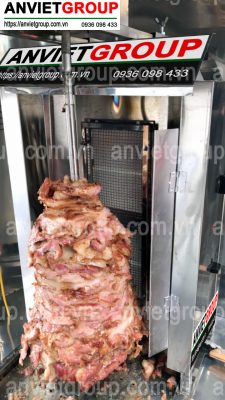 Lò máy nướng thịt bánh mỳ Thổ Nhĩ Kỳ Doner Kebab An Việt
