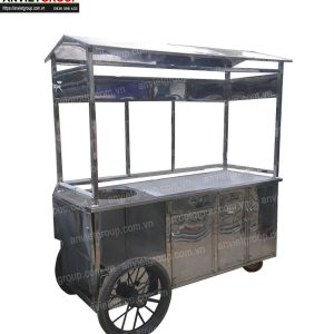 Xe bán hàng nước ép trái cây cà phê trà sữa An Việt