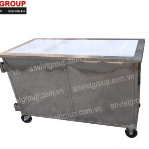 Xe bán hàng nước ép trái cây cà phê trà sữa An Việt