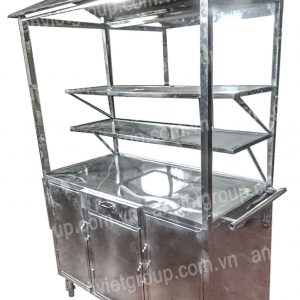 Xe bán hàng nước ép trái cây cà phê trà sữa An Việt