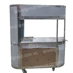 Xe bán hàng nước ép trái cây cà phê trà sữa An Việt