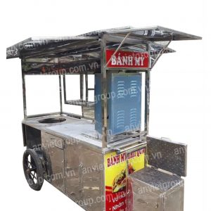 Xe bán bánh mì thịt nướng Thổ Nhĩ Kỳ Doner Kebab 1m8 4 Xe bán xôi bánh mì Doner Kebab Thổ Nhĩ Kỳ An Việt