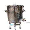 Nôi điện nấu cháo canh 3 lớp 50l
