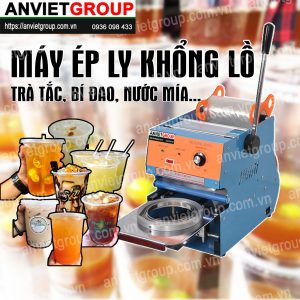 Máy đóng đậy ép dập nắp miệng ly cốc khổng lồ Eton W2B An Việt