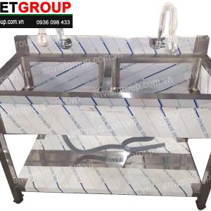 Chậu rửa inox công nghiệp An Việt