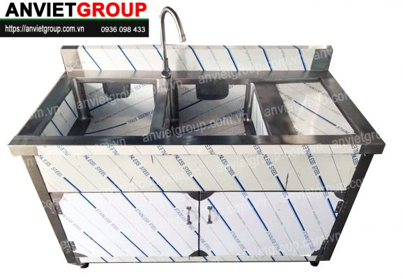 Chậu rửa inox công nghiệp An Việt