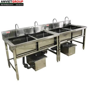 Chậu rửa inox công nghiệp An Việt