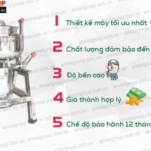 Máy xáy giò chả đa năng An Việt