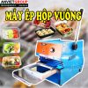 Máy dán ép dập đậy đóng nắp miệng hộp Eton An Việt