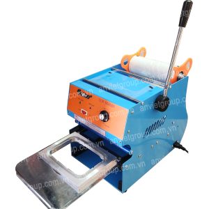 Máy dán ép, dập đậy nắp miệng hộp vuông chữ nhật Eton W3S An Việt 2 Máy dán ép dập đậy đóng nắp miệng hộp Eton An Việt