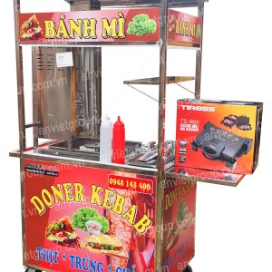 Xe bánh mì thịt nướng Thổ Nhĩ Kỳ An VIệt